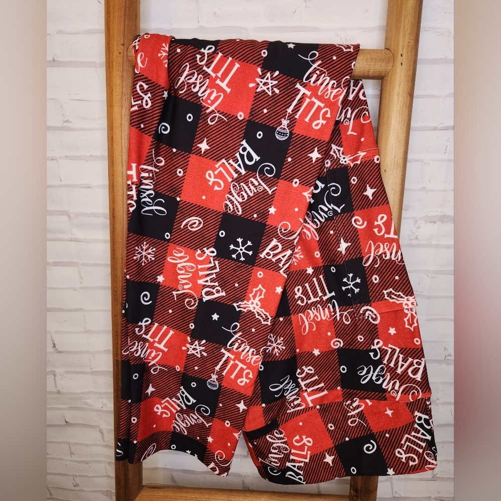 JINGLE BALLS & TINSLE leggings
